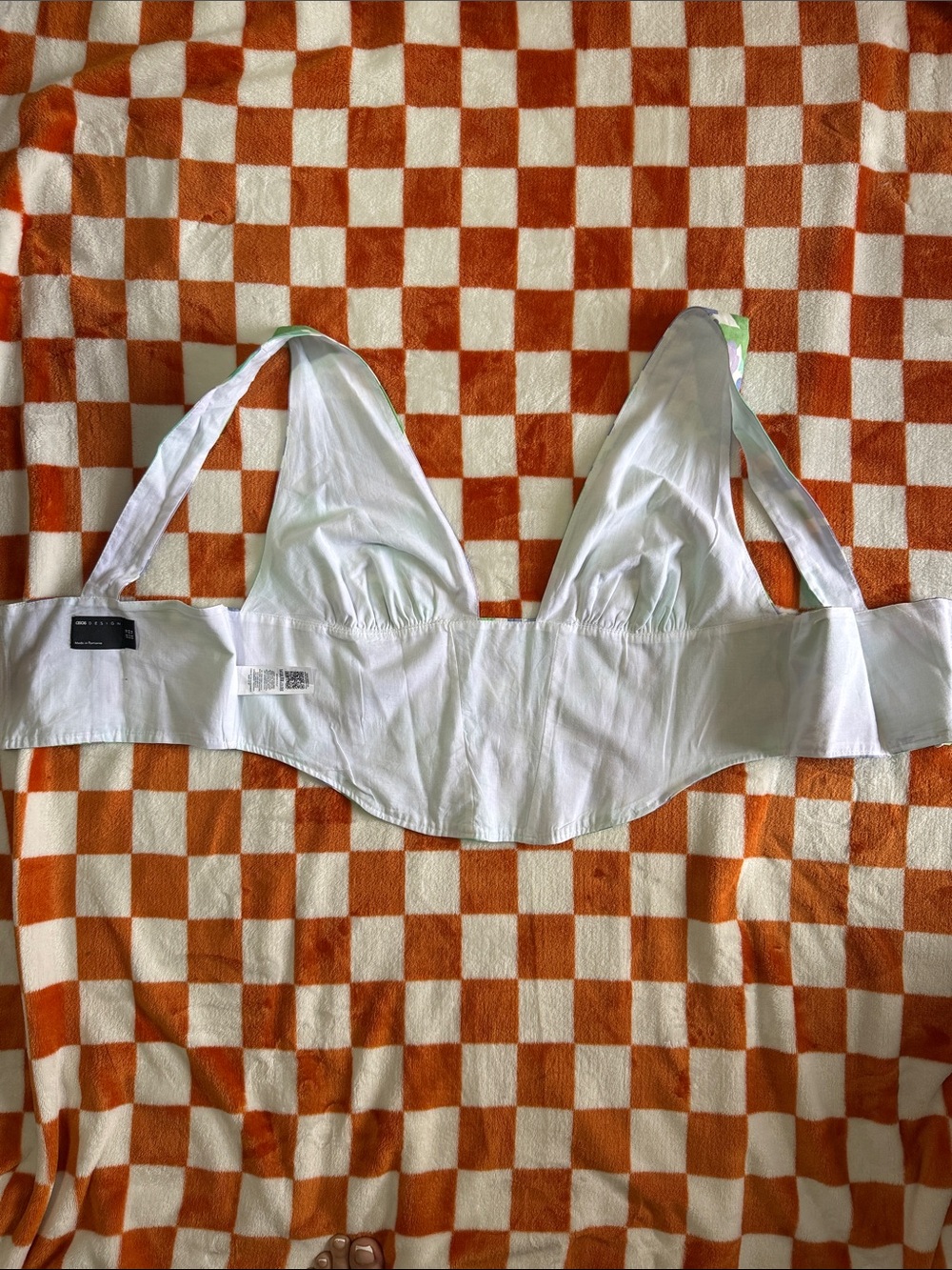 Floral Cropped Top - Picture 3 of 4
